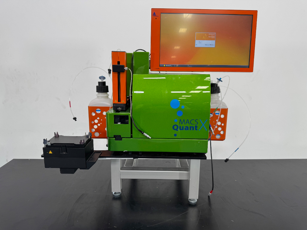 Image of Miltenyi Biotec MACSQuant X Flow Cytometer with Orbital Shaker